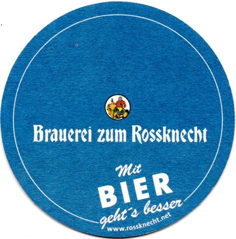 ludwigsburg lb-bw rossknecht rund 3a (205-mit bier geht's-hg blau)